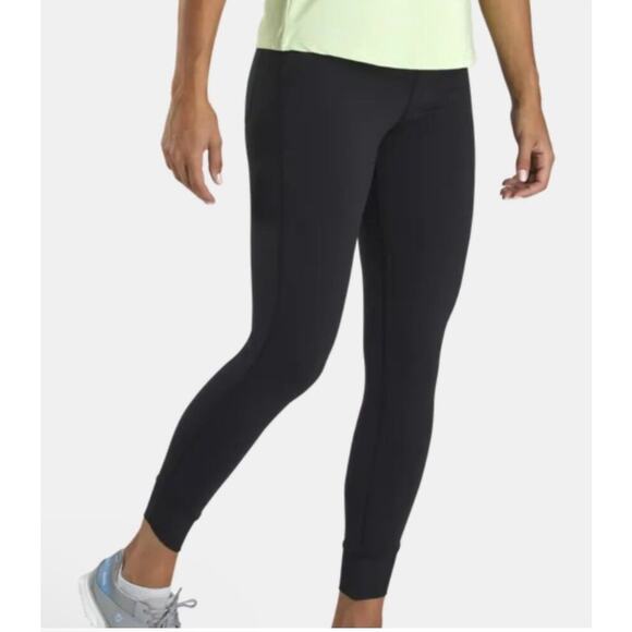 NWT! FootJoy FJ Women's Black Rib Block Golf Leggings XL - Picture 1 of 4